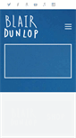 Mobile Screenshot of blairdunlop.com